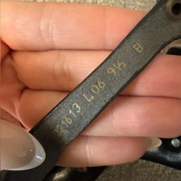 Cole Haan Black Strappy Women's Sandals - Sz 9.5 - Picture 9 of 9